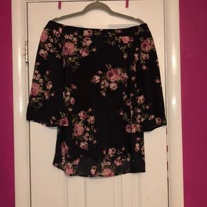 Off the shoulder blouse